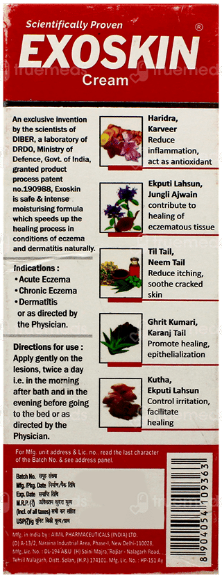 Aimil Exoskin Cream 40Gm