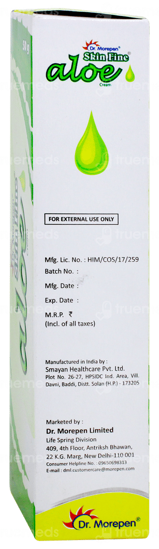Skin Fine Aloe Cream 50gm