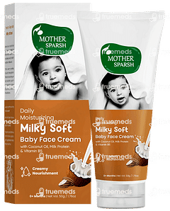 Mother Sparsh Daily Moisturizing Milky Soft Baby Face Cream 50gm