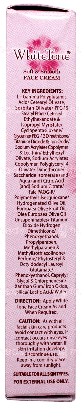 White Tone Soft & Smooth Face Cream 15gm