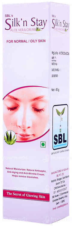 Sbl Silk N Stay Aloe Vera For Normal Oily Skin Cream 50gm
