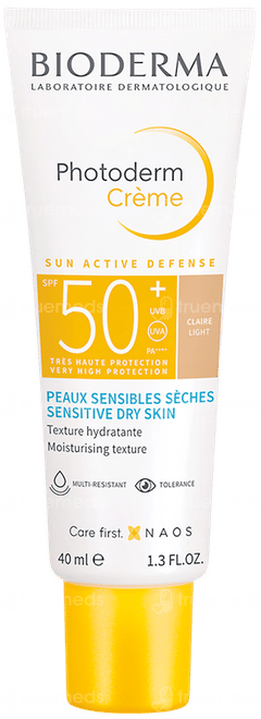 Bioderma Photoderm Creme Spf 50+ Pa++++ Claire Light 40ml