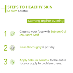 Bioderma Sebium Kerato+ Anti Blemish High Tolerance Gel Cream 30ml