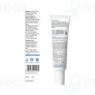 Plum Rice Water & Niacinamide 2% Spf 50 Pa+++ Hybrid Sunscreen 50gm