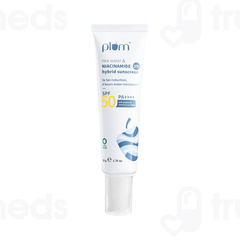 Plum Rice Water & Niacinamide 2% Spf 50 Pa+++ Hybrid Sunscreen 50gm