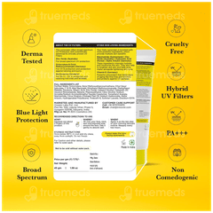 Sun Scoop Brightening Spf 50+ Pa++++ Cream Sunscreen 45gm