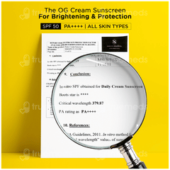 Sun Scoop Brightening Spf 50+ Pa++++ Cream Sunscreen 45gm