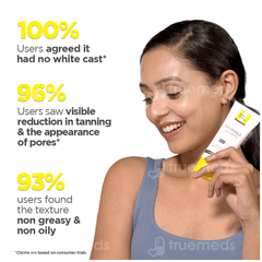 Sun Scoop Invisible Primer Spf 50+ Pa+++ Sunscreen Gel 45gm