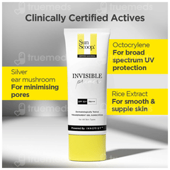 Sun Scoop Invisible Primer Spf 50+ Pa+++ Sunscreen Gel 45gm