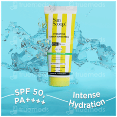 Sun Scoop Hydrating Spf 50+ Pa++++ Cream Sunscreen 45gm