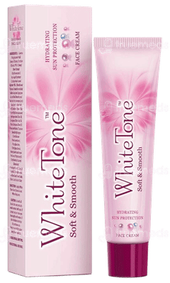 White Tone Soft And Smooth Face Cream 25Gm