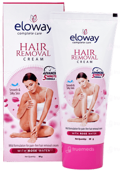 Eloway With Rose Water Hair Removal Cream 60gm