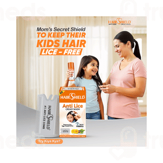 Hairshield New Anti Lice Cream Wash 30Ml