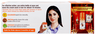 Hairshield New Anti Lice Cream Wash 30Ml