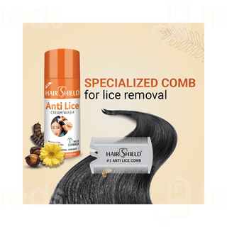 Hairshield New Anti Lice Cream Wash 30Ml