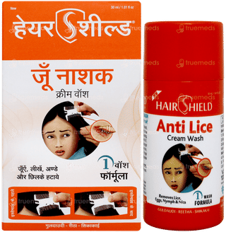 Hairshield New Anti Lice Cream Wash 30ml