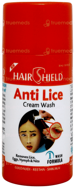 Hairshield New Anti Lice Cream Wash 30ml