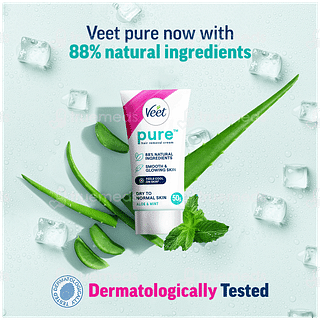Veet Pure Dry To Normal Skin Hair Removal Cream 50gm