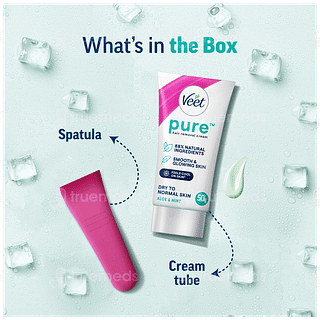 Veet Pure Dry To Normal Skin Hair Removal Cream 50gm