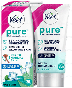Veet Pure Dry To Normal Skin Hair Removal Cream 30gm