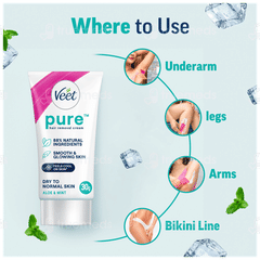 Veet Pure Dry To Normal Skin Hair Removal Cream 30gm