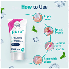 Veet Pure Dry To Normal Skin Hair Removal Cream 30gm