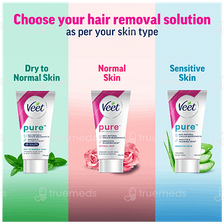 Veet Pure Dry To Normal Skin Hair Removal Cream 30gm