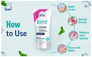 Veet Pure Dry To Normal Skin Hair Removal Cream 30gm
