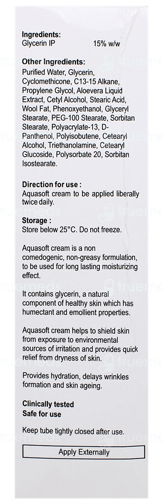Aquasoft Moisturising Cream 60Gm