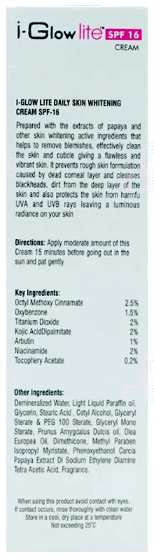 I Glow Lite Spf 16 Cream 50Gm