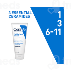 Cerave Moisturizing Dry To Very Dry Skin Cream 177ml