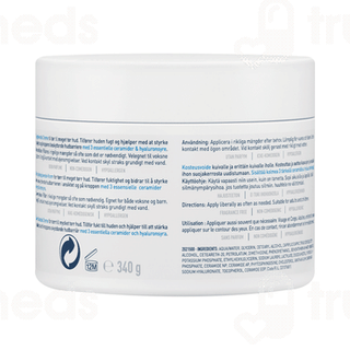 Cerave Moisturizing Dry To Very Dry Skin Cream 340gm