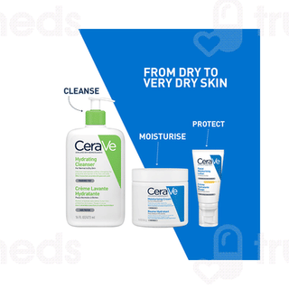 Cerave Moisturizing Dry To Very Dry Skin Cream 454gm