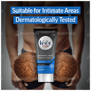 Veet Men Sensitive Skin Hair Removal Cream 50gm