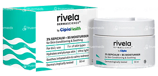 Rivela Dermascience 3% Sepicalm + B5 Moisturiser Cream 50ml