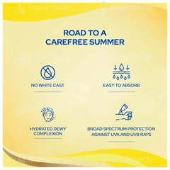 Cetafresh Spf 50 Pa+++ Ultra Light Dewy Sunscreen 50Gm