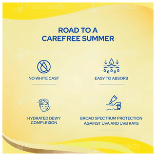 Cetafresh Spf 50 Pa+++ Ultra Light Dewy Sunscreen 50Gm