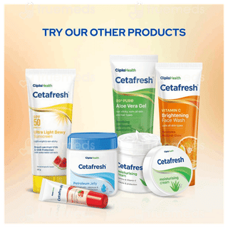 Cetafresh Spf 50 Pa+++ Ultra Light Dewy Sunscreen 50Gm