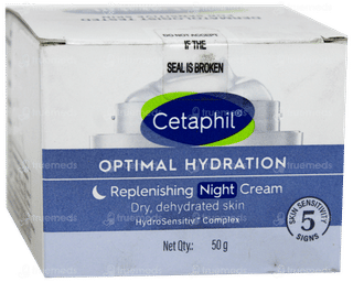 Cetaphil Optimal Hydration Replenishing Night Cream 50Gm