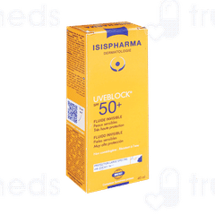 Isispharma Uve Block Spf 50+ Sensitive Skin Invisible Fluid 40Ml