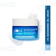 Plum Rice Water And Niacinamide 2% Clear Moisture Gel Cream 50Gm