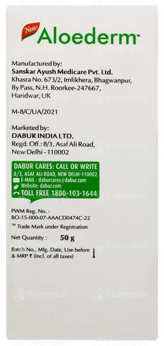 Aloederm New Cream 50gm