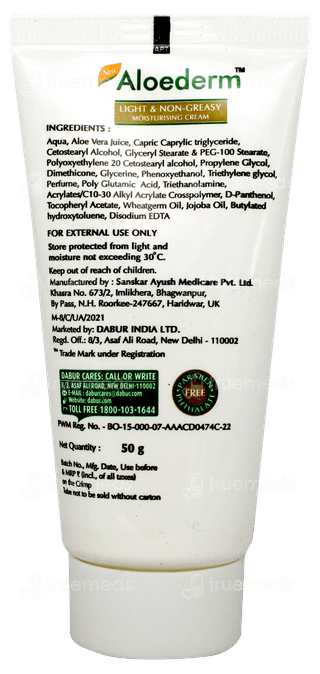 Aloederm New Cream 50gm