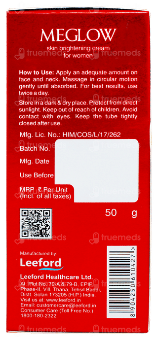 Meglow Women Skin Brightening Cream 50gm