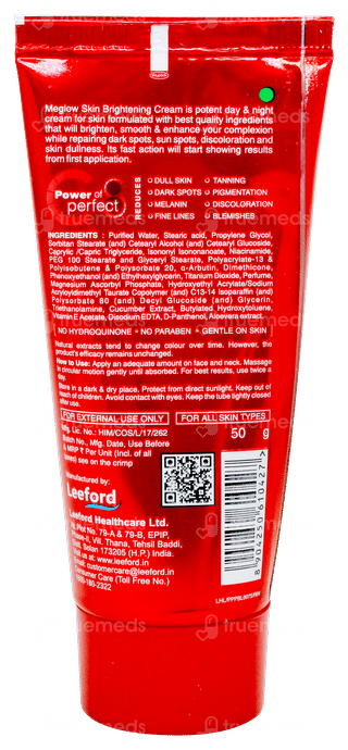 Meglow Women Skin Brightening Cream 50gm