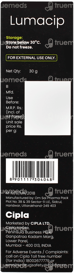 Lumacip Skin Lightening & Brightening Complex 30gm