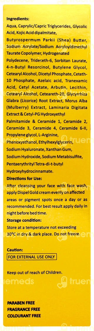 Dispel Gold Cream 20gm
