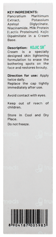 Kojic Sr Depigmenting Cream 20gm