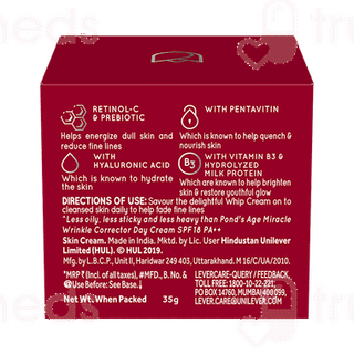Ponds Age Miracle Whip Cream 35gm