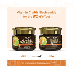 Wow Skin Science New Vitamin C & Niacinamide Face Cream 50gm